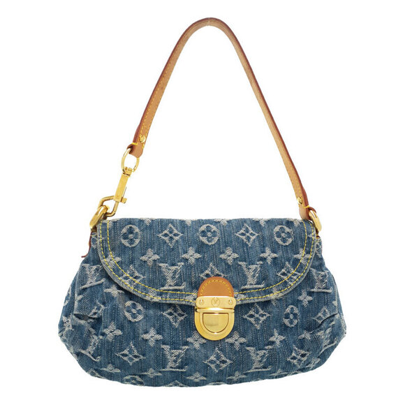 Louis Vuitton Handbags - Louis Vuitton Monogram Denim Pleaty Semi Shoulder Bag